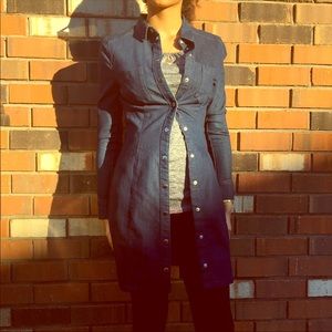 Denim Trench Coat/Dress💙